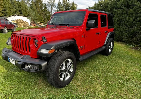 Jeep Wrangler cena 150000 przebieg: 23300, rok produkcji 2020 z Kobyłka małe 67